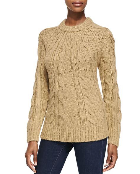 michael kors cable knit sweater